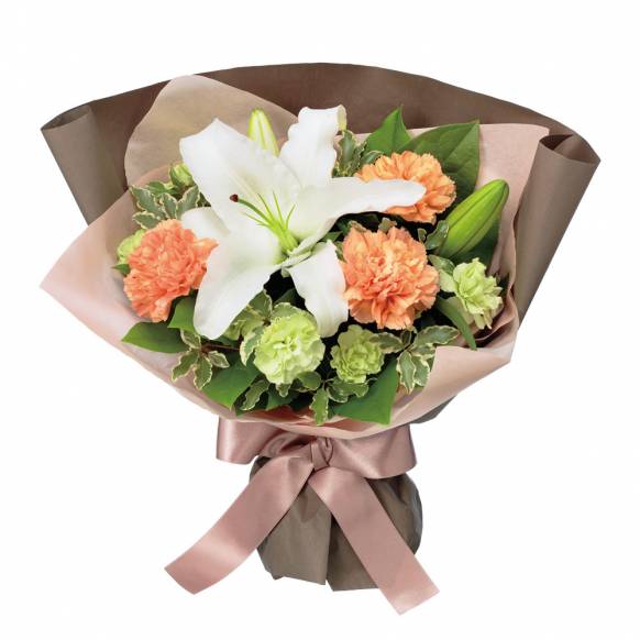 花束の花 愛知県尾張旭市の花屋 ｆｌｏｒｉｓｔ ｍｉｋｉにフラワーギフトはお任せください 当店は 安心と信頼の花キューピット加盟店です 花 キューピットタウン